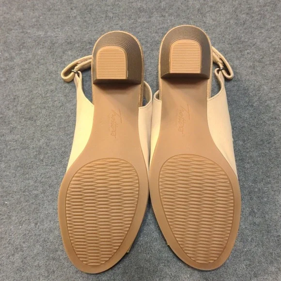 Trotters Minnie Slingback Sandal, Women's Size 8 M, Nude NWT - Picture 3 of 7
